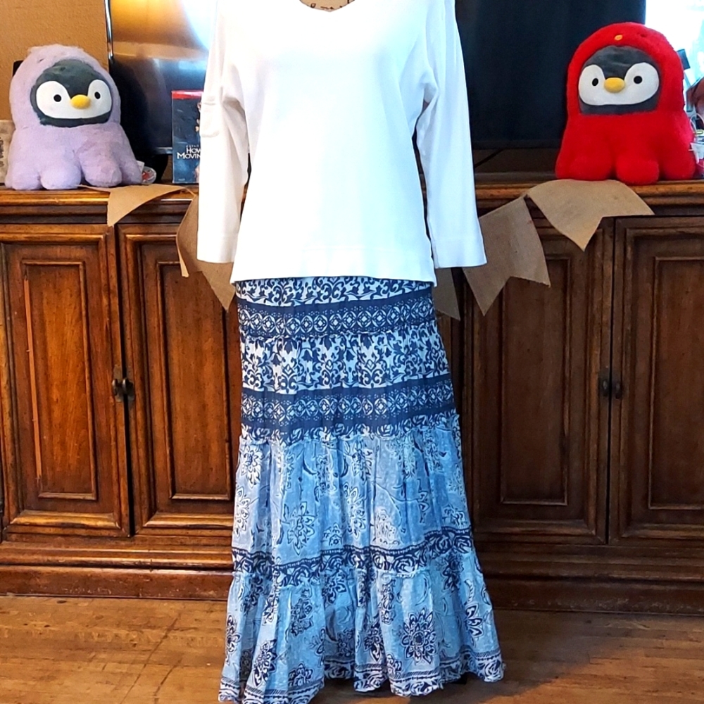 BOHO LONG SKIRT